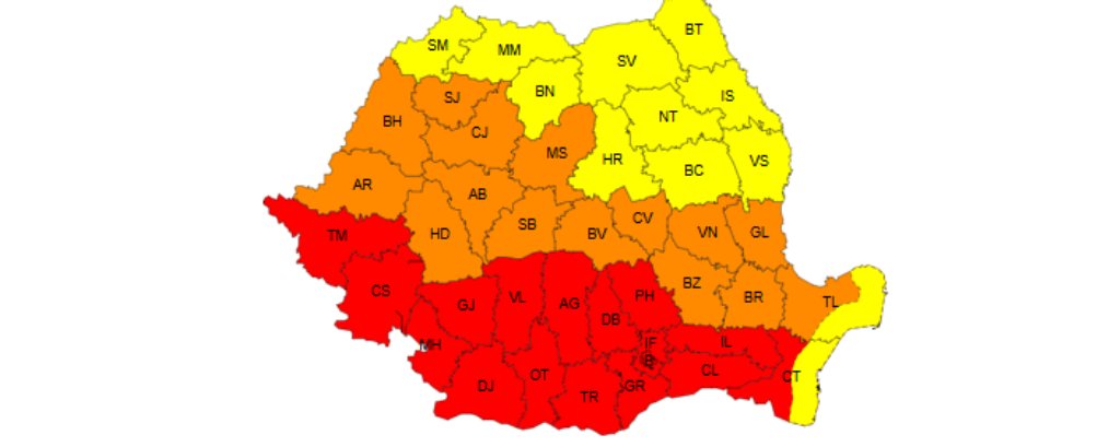 Canicula provoacă restricții de circulație până la ora 20