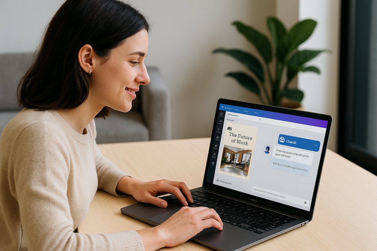Claude AI colaborează cu Canva: designuri generate direct din chat