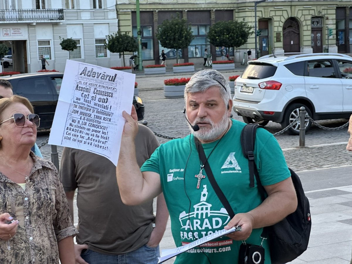 Arad Free Tours: „Pe urmele presei arădene” (FOTO)