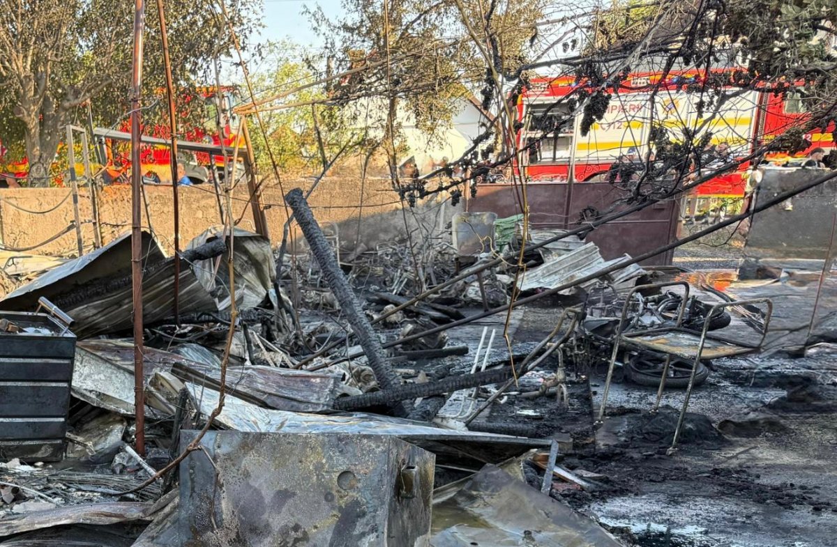 Incendiu izbucnit la o anexă gospodărească din localitatea Păuliș