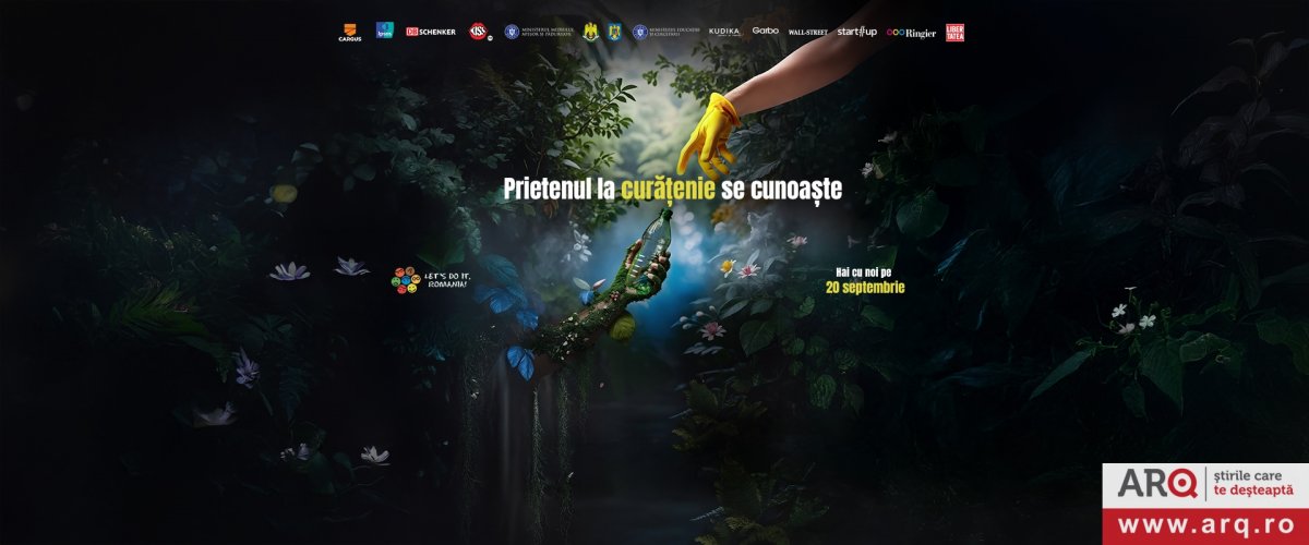 Asociația „Let’s Do It, România!”, în parteneriat cu ADISIGD Arad, organizează o nouă ediție a Zilei de Curățenie Națională - 20 septembrie 2025