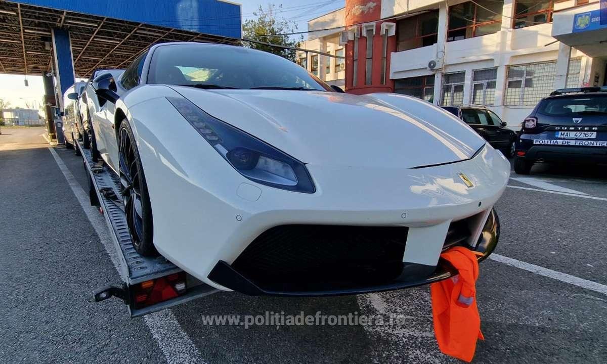Mașină de lux furată din Elveția găsită de polițiștii de frontieră de la Nădlac