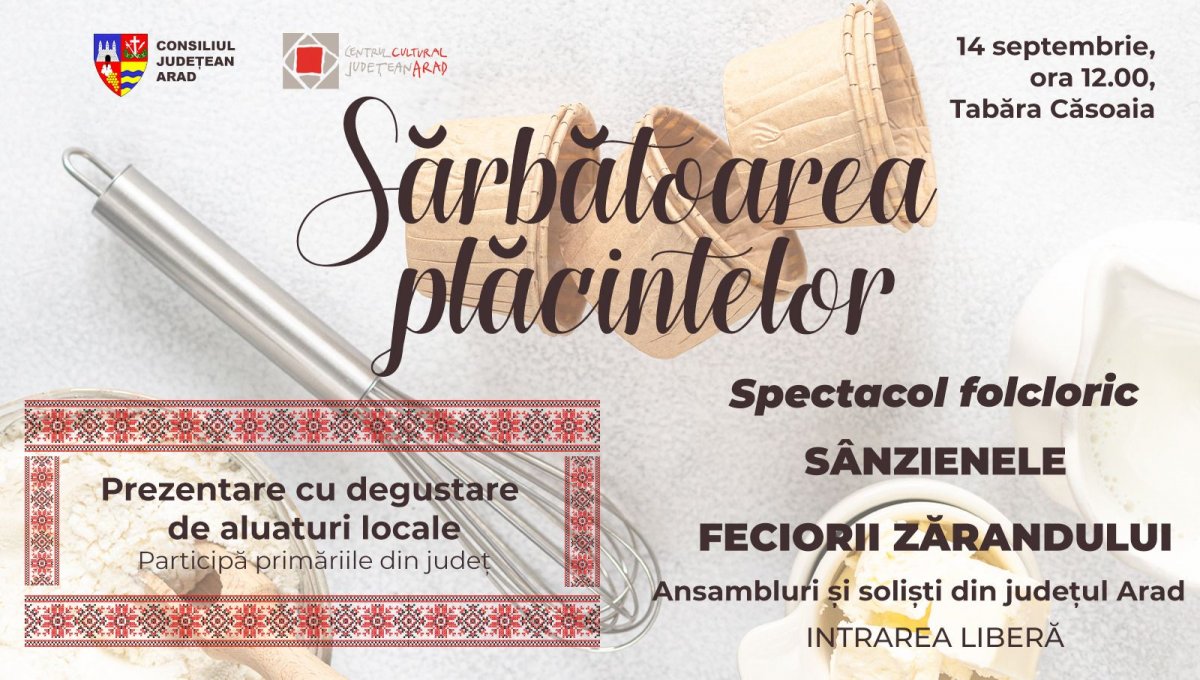 Sărbătoarea plăcintelor, în Tabăra Căsoaia