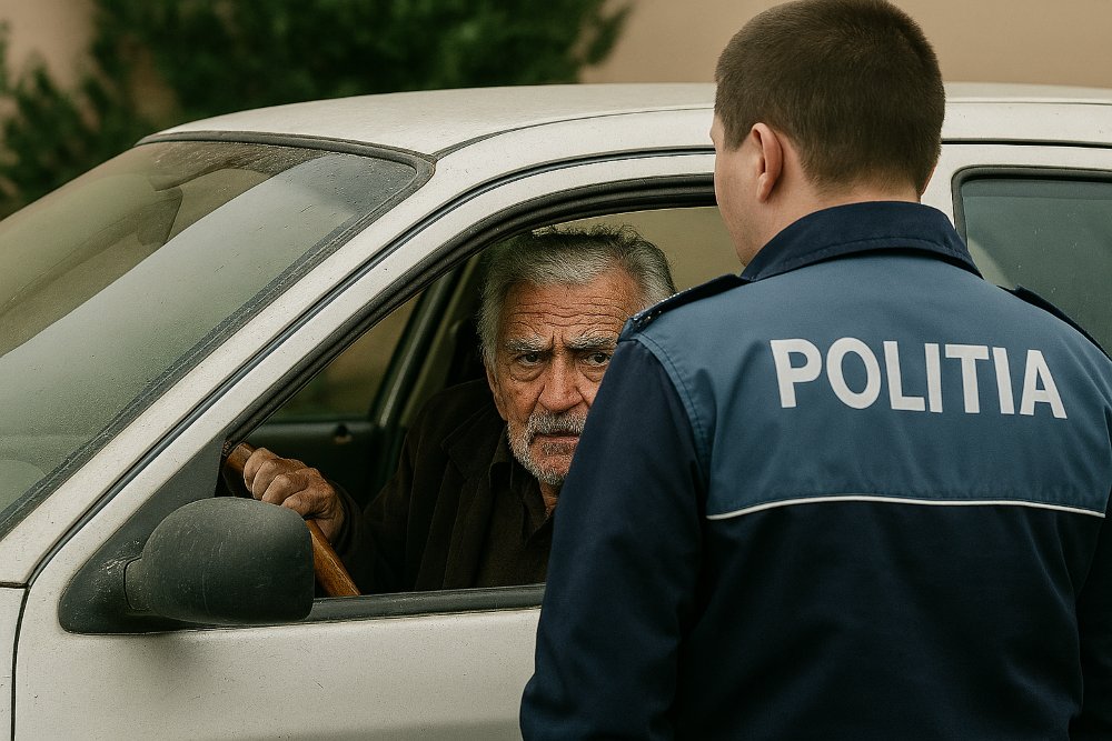 Cu permisul suspendat la 75 de ani, dar cu reflexele intacte; bărbat din Pecica care nu se lasă de volan
