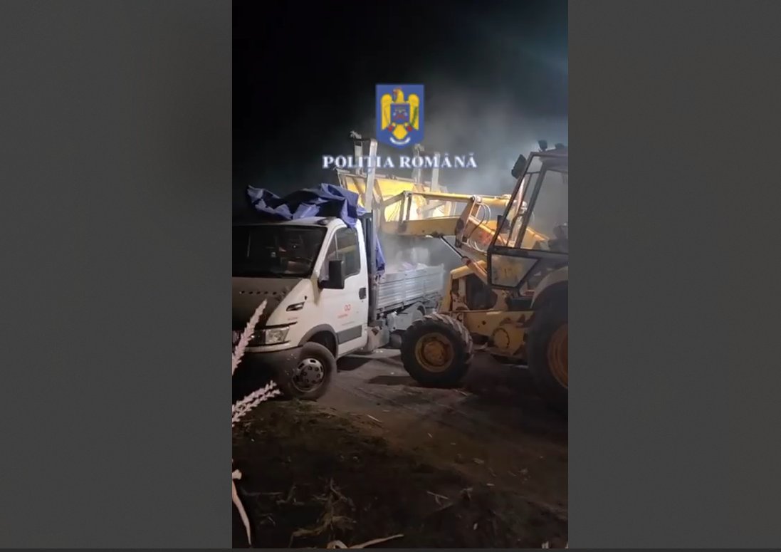 Horia, capitala reciclării spontane: amendă de 45.000 lei şi autoutilitară confiscată pentru un morman de moloz