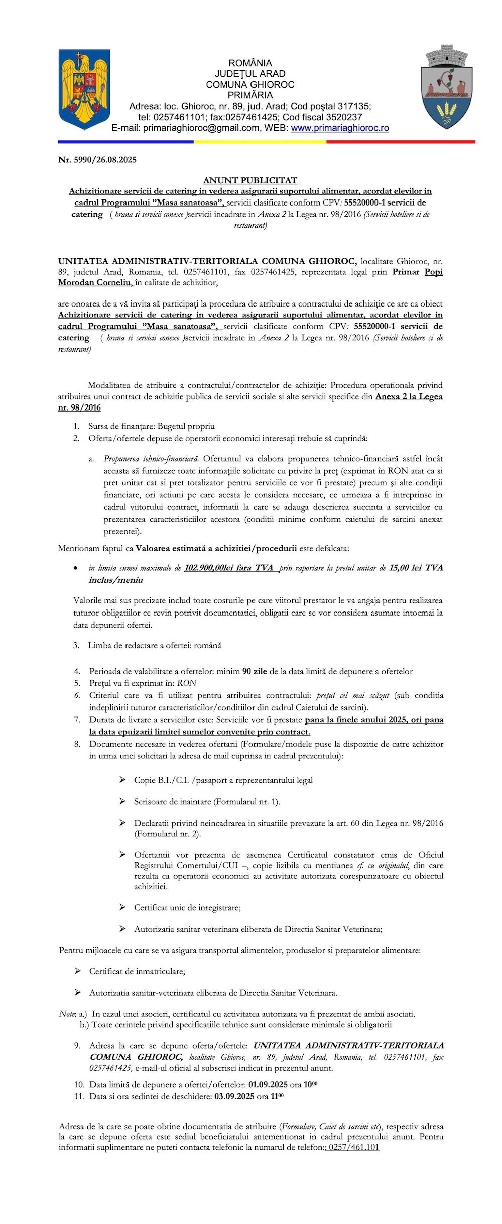 Anunț