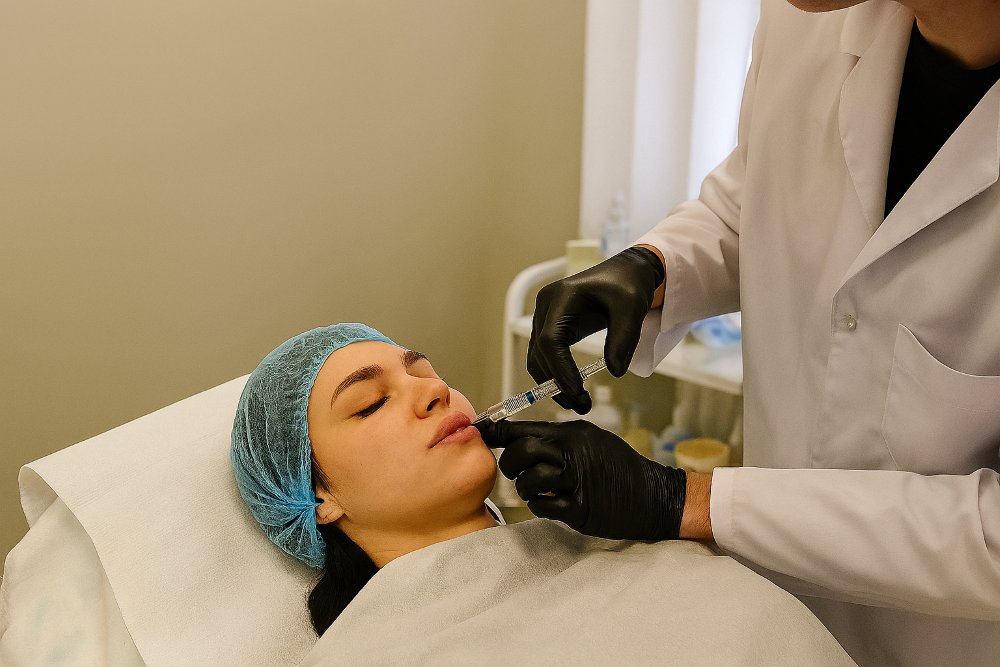 Acid hialuronic, botox și prafuri albe: dentistă din Arad reținută împreună cu concubinul său pentru practicarea fără drept a profesiei de medic estetician