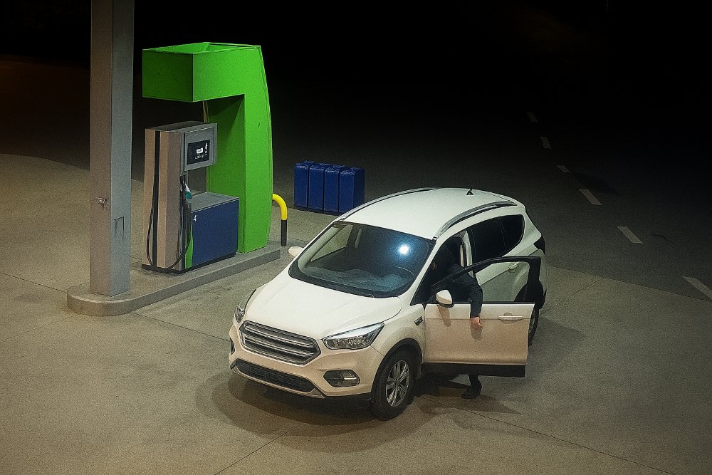 Tulceanul turbo: mașină cu 50.000 de euro șutită și o cursă contracronometru până la Coșevița