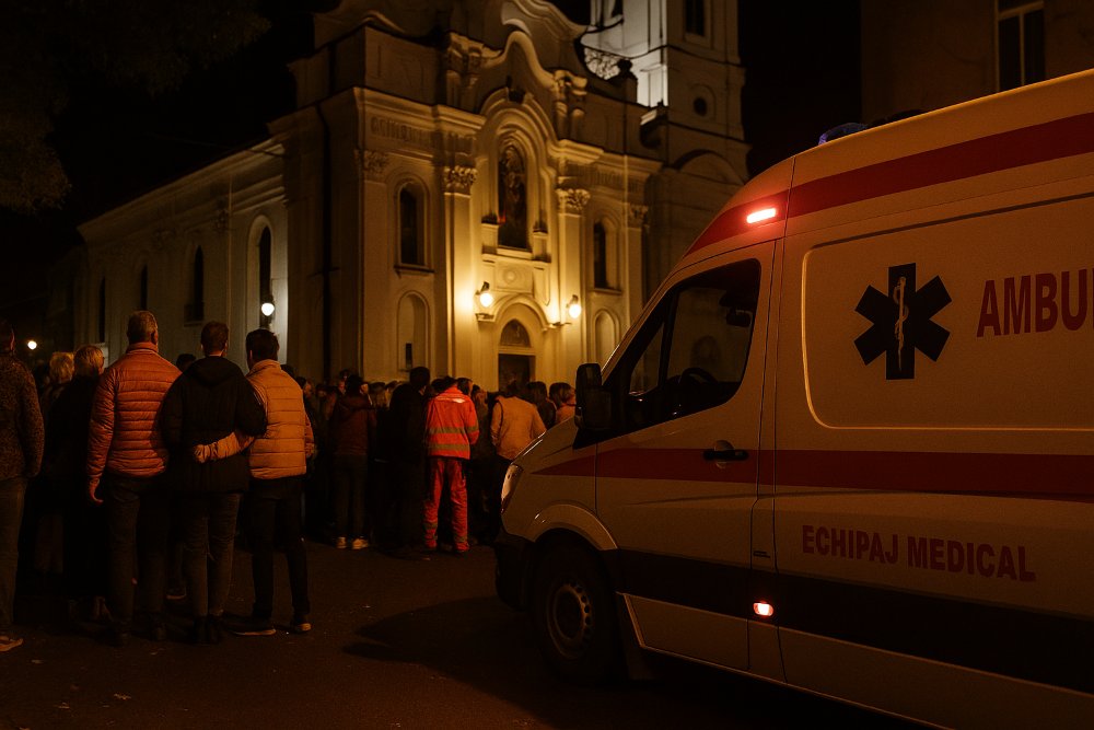 Agresiune cu patru victime în centrul municipiului: tânăr ÎNJUNGHIAT transportat la spital / UPDATE: Doi tineri reținuți în urma scandalului de aseară