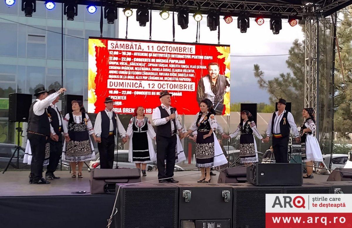 Festivalul Toamnei și al Familiei: – o zi de Sâmbătă de tradiție și emoție pe platoul Consiliului Județean Arad
