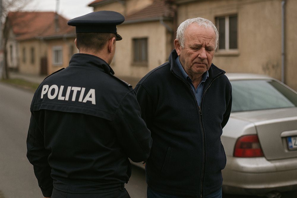 Șofer de legendă: patru capete de acuzare, un singur septuagenar reținut 24 de ore; ce a putut să mai comită bărbatul în afară de a se fi urcat cherchelit la volan