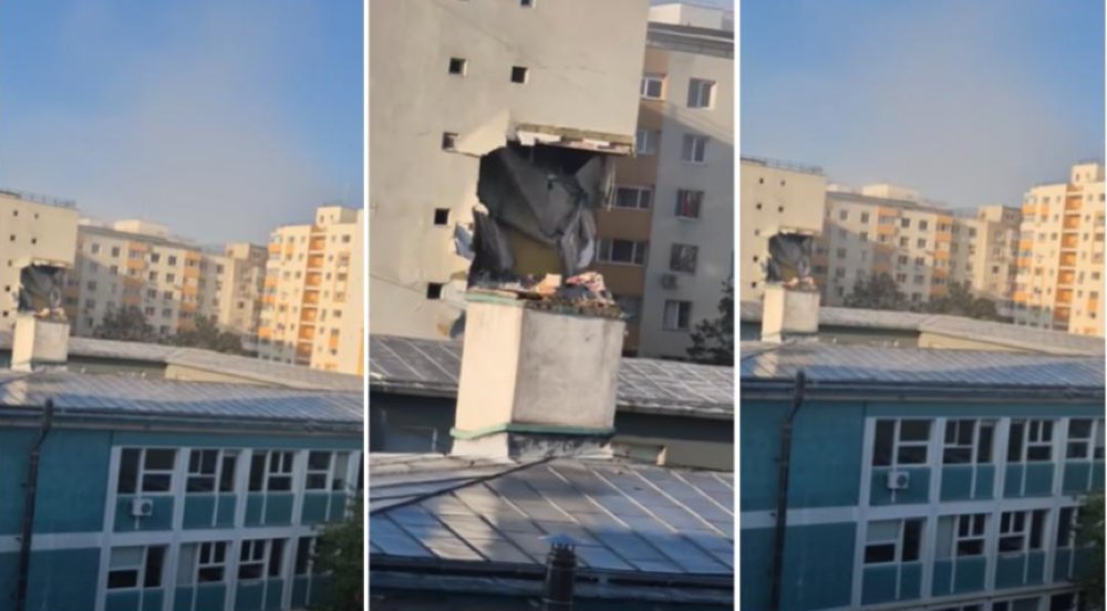 Explozie într-un bloc din București: trei morți, 13 răniți și două etaje spulberate