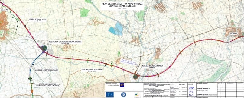 Au fost desemnați constructorii pentru lotul 2 al Drumului Expres Arad–Oradea