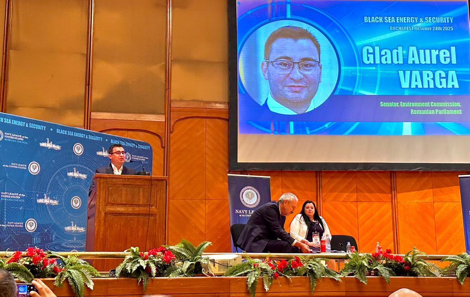Glad Varga – la Forumul Internațional „Black Sea Energy & Security”