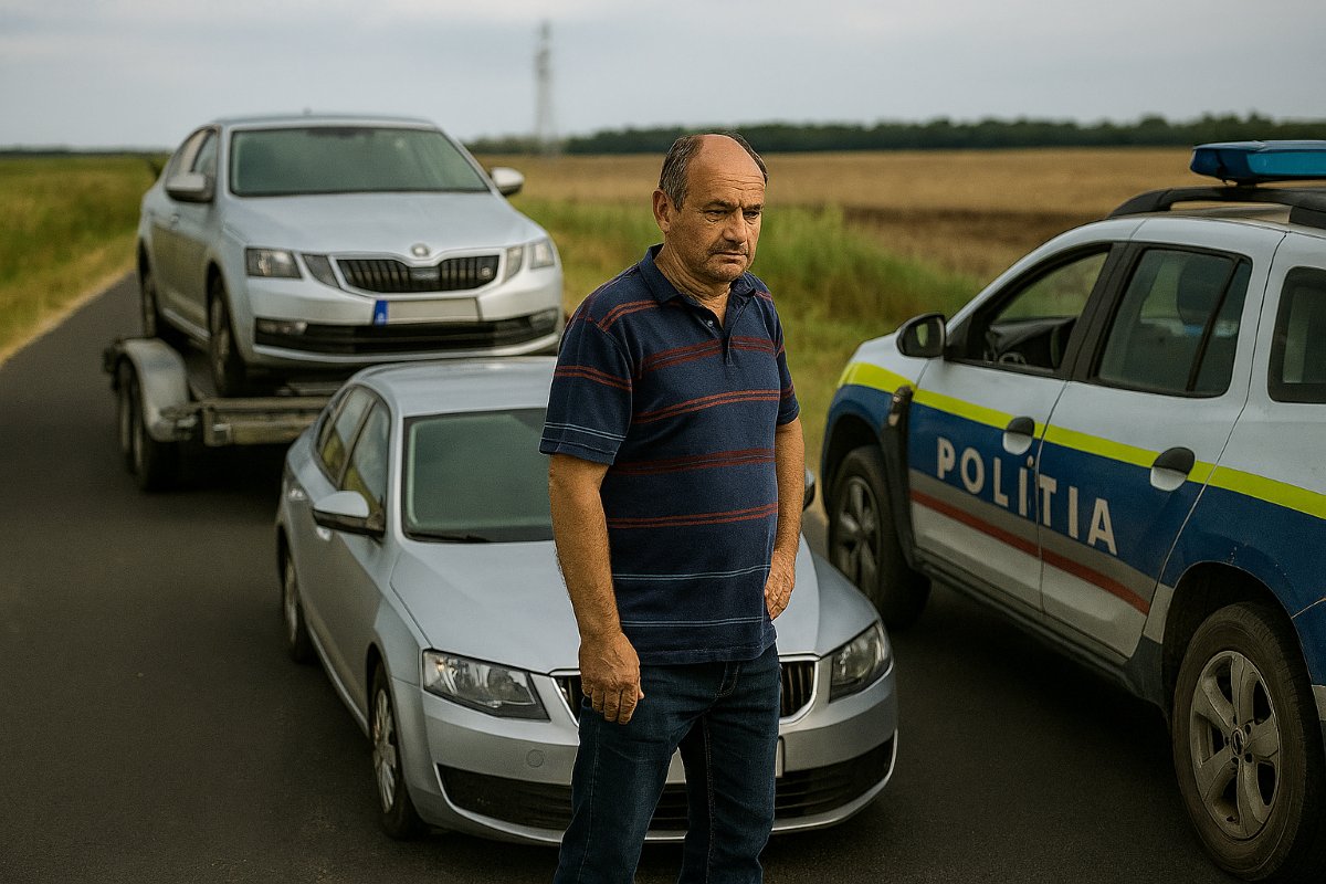 Permis de „condus trailerul” cu banii jos: doi bărbați reținuți pentru o șmecherie urât mirositoare