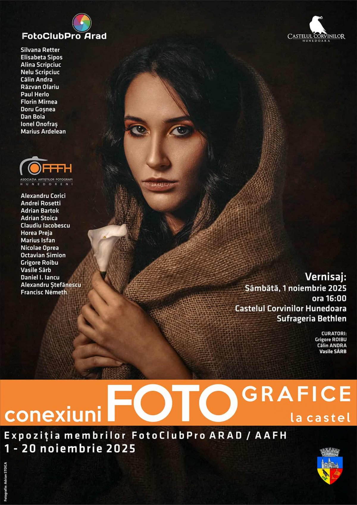 Cu Asociația Fotografilor Profesioniști FotoClubPro Arad la Castelul Corvinilor