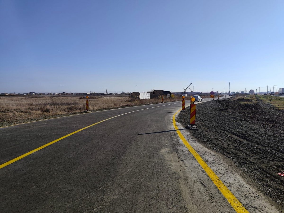 A fost deviat traficul pe DN 7 între Vladimirescu și Arad; vezi care sunt rutele ocolitoare