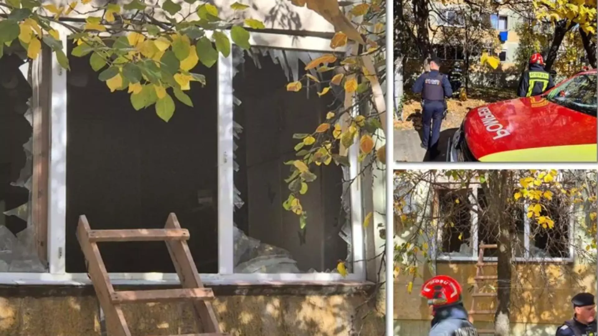 Tragedie în Timișoara: Explozie puternică urmată de incendiu într-un bloc. Un locatar este în stare gravă