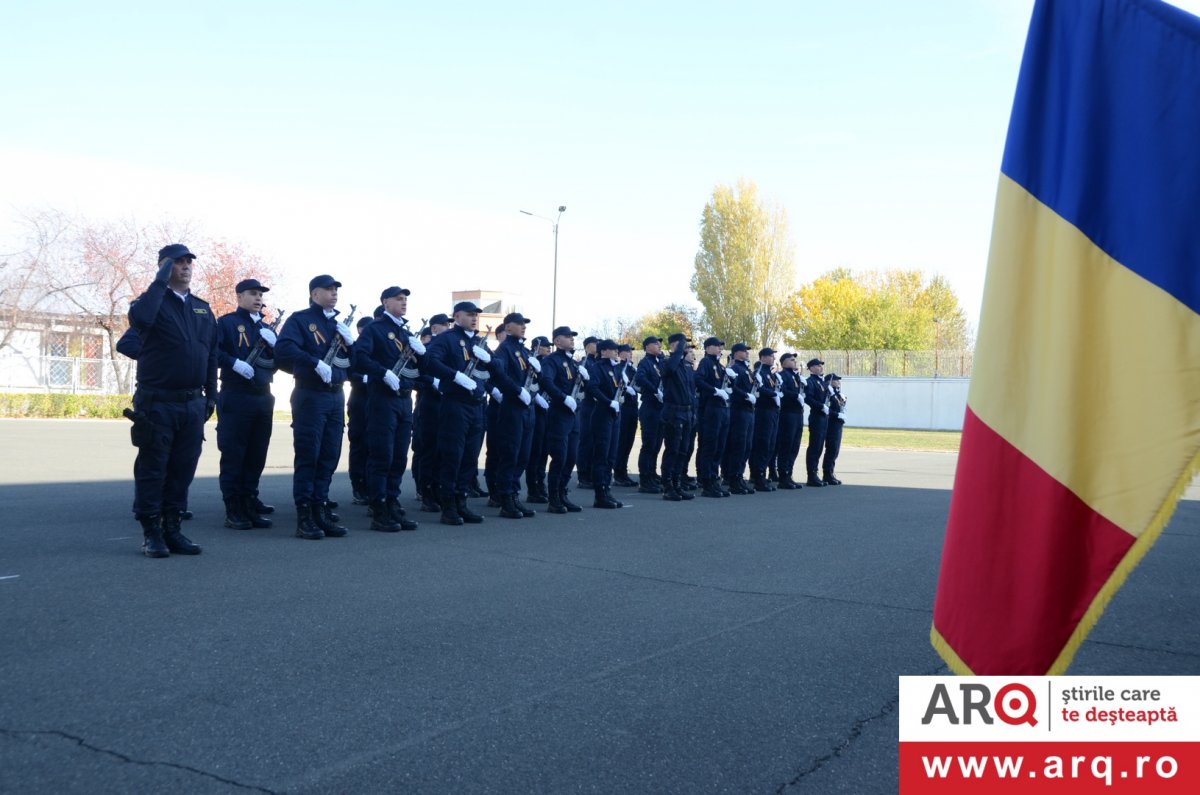 Festivitatea de depunere a jurământului militar la Arad