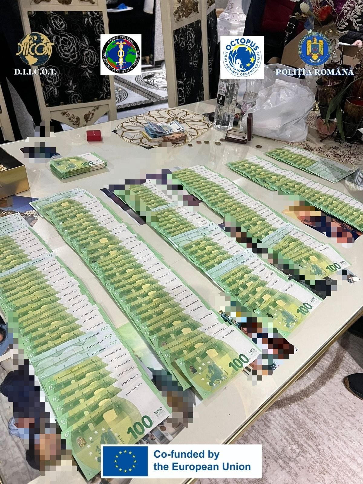 PERCHEZIȚII DOMICILIARE ÎN CADRUL UNUI DOSAR PENAL PRIVIND RECUPERAREA ȘI DEPOZITAREA ILEGALĂ A DEȘEURILOR, PE TERITORIUL STATULUI FRANCEZ