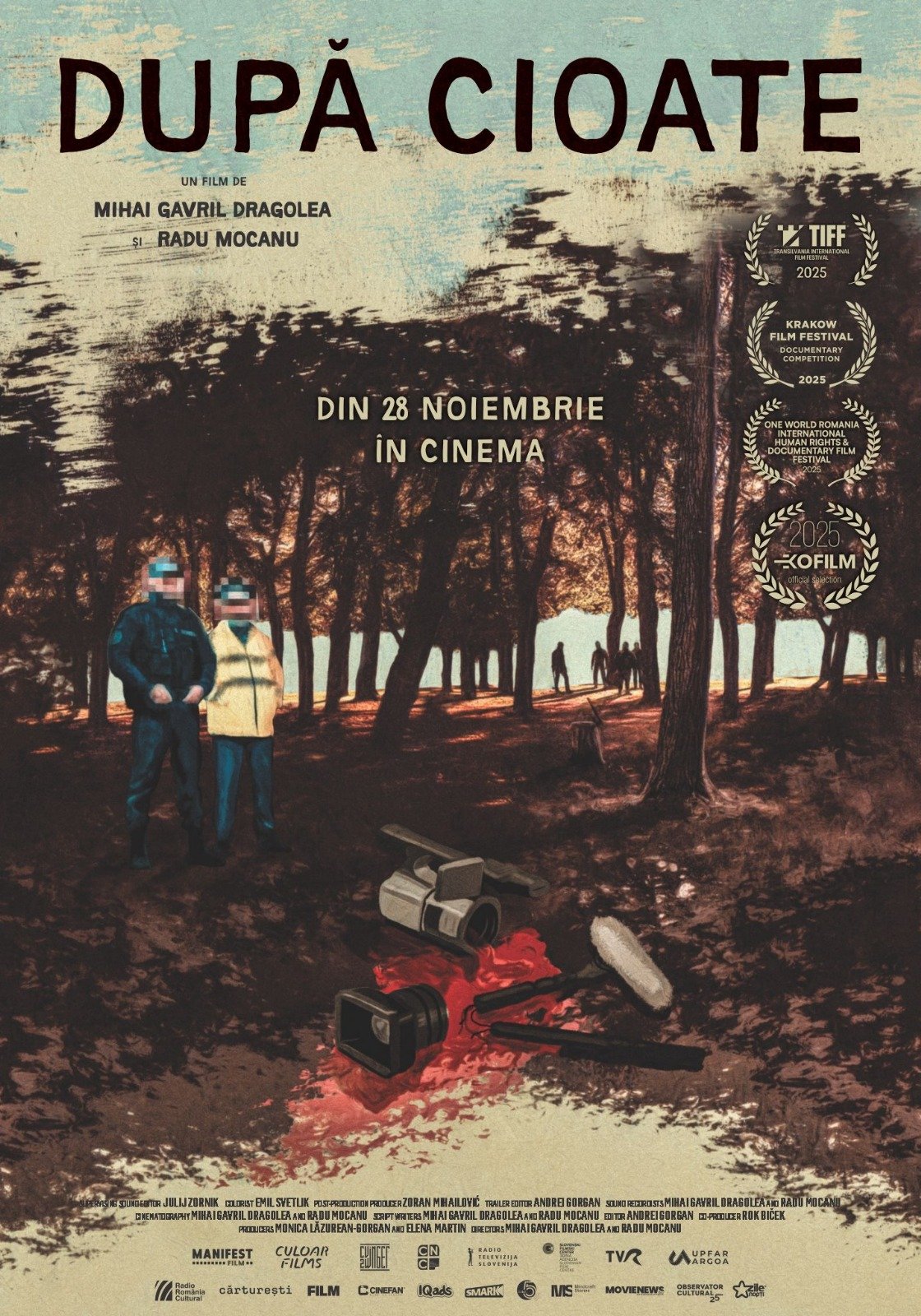 Filmul „După cioate“, o poveste cruntă a mafiei tăierilor ilegale de păduri din România, în premieră la Cinematograful „Arta“ din Arad