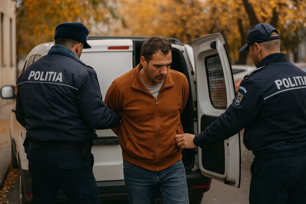 Recidivist din Dorobanți arestat pentru că și-a bătut concubina