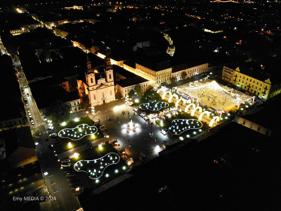 Ducu Bertzi și Constantin Neculae, Eduard Cotoară&Live Band și Dana Florian, la Târgul de Crăciun din Arad