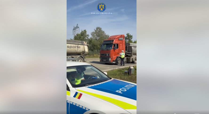 Tonajul depășit costă scump, câteodată: amenzi de peste 900.000 de lei pe drumurile județene