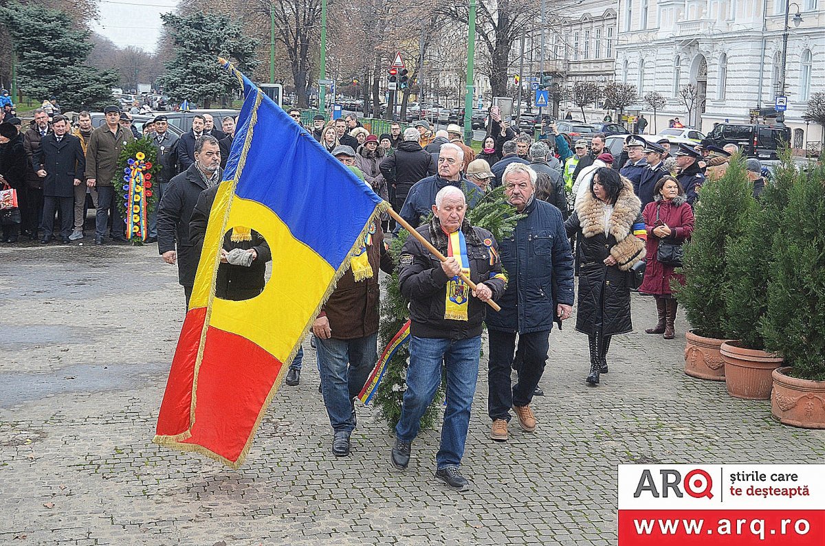 Omagiu adus eroilor arădeni ai Revoluției din Decembrie 1989 – memorie, recunoștință și demnitate