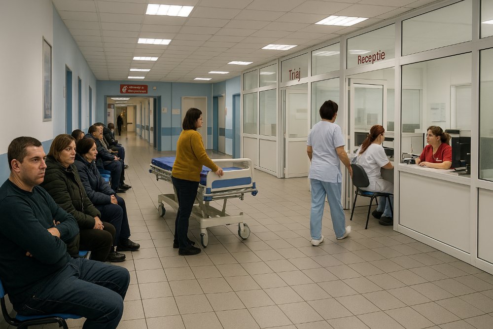 Val de urgențe: peste o mie de pacienți la UPU în doar cinci zile