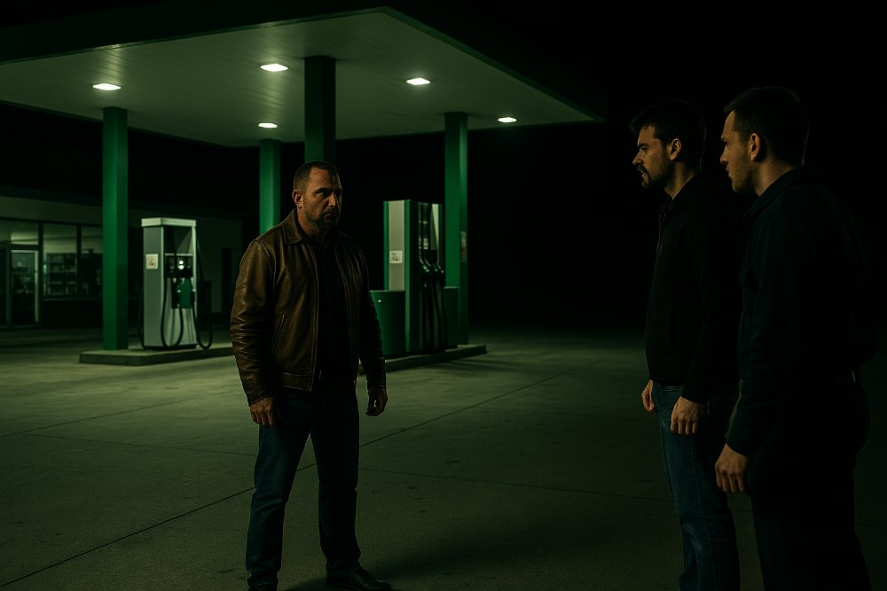 Bătaie în parcarea unei benzinării din Curtici. Doi bărbați arestați preventiv