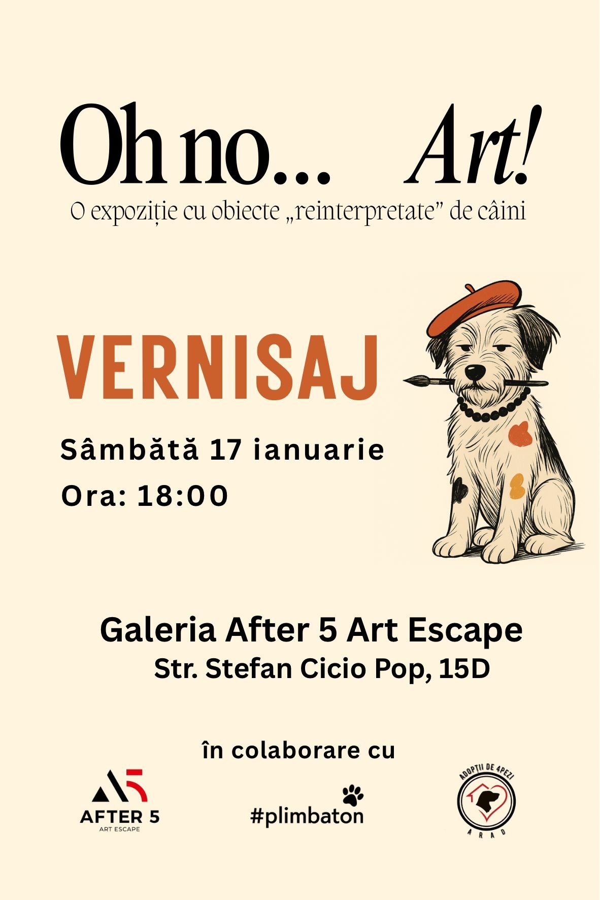 „Oh no… ART!” – expoziție cu obiecte 