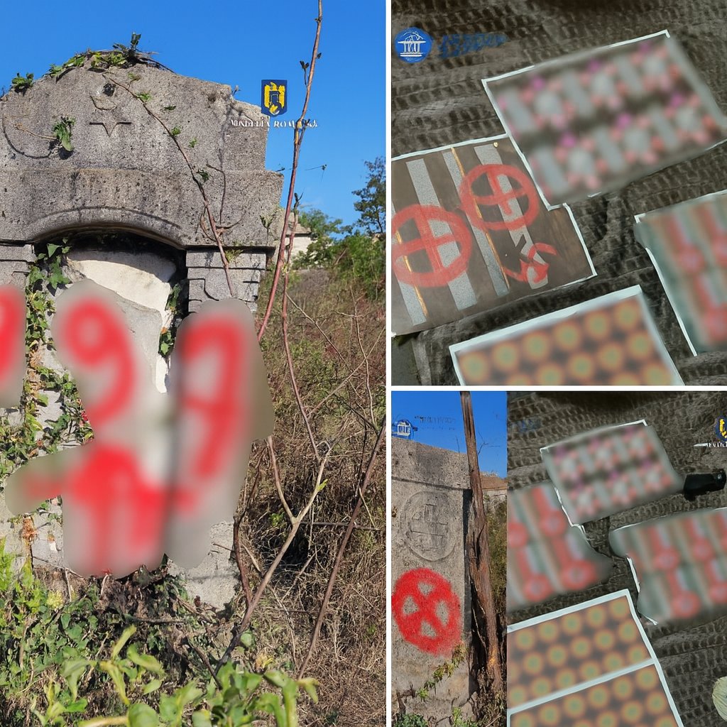 Simboluri legionare pe morminte evreiești: act de vandalism cu tentă extremistă cercetat în continuare de procurori