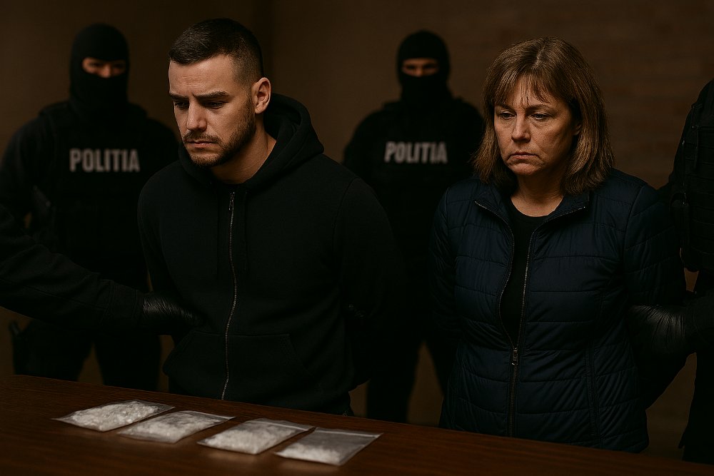 Doi membri ai aceleiași familii, din Felnac, reținuți pentru trafic de droguri 