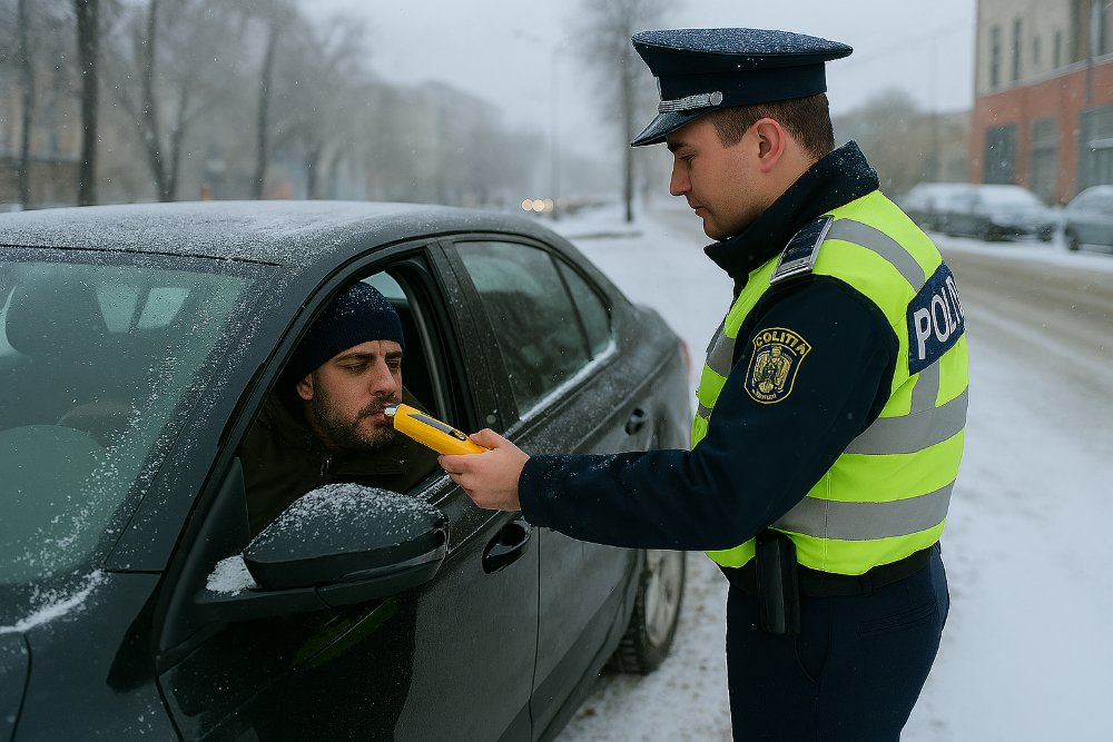 Un șofer abțiguit a demonstrat că Alfa Romeo poate fi condusă și… pe modul „vin fiert”, nu doar pe benzină