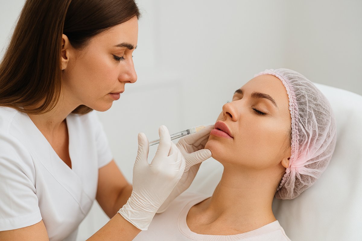 Injecta acid hialuronic cu pasiune, dar fără permisiune: esteticiană clandestină, descoperită la Arad în cadrul Operațiunii Jupiter