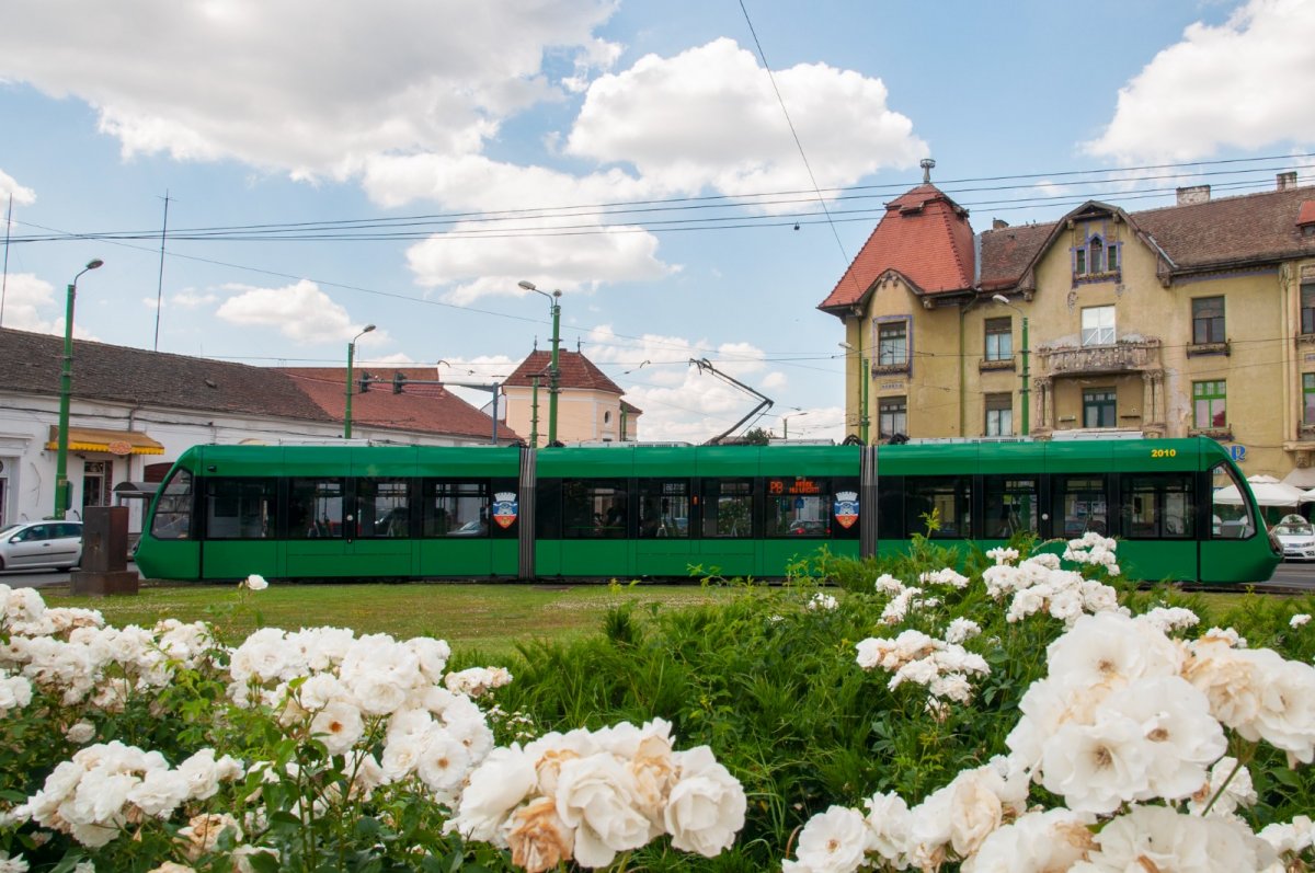 Tramvaiele nu vor circula, timp de două zile, între Piața Romană și Gara Aradul Nou