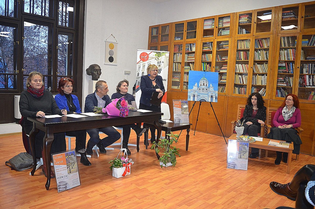 „Culoare & Contur” – o întâlnire între artă, oameni și emoție la Biblioteca din Arad