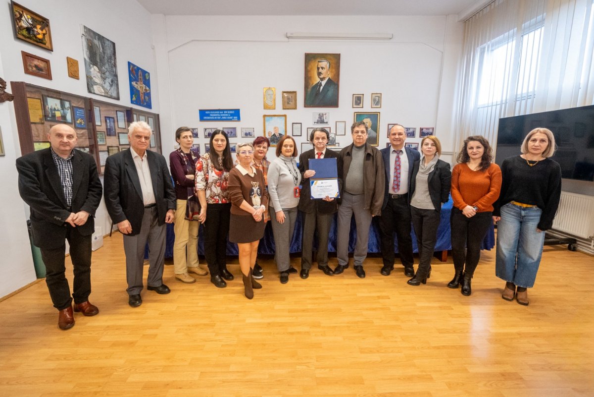Eveniment aniversar la UVVG dedicat profesorului Stelean-Ioan Boia