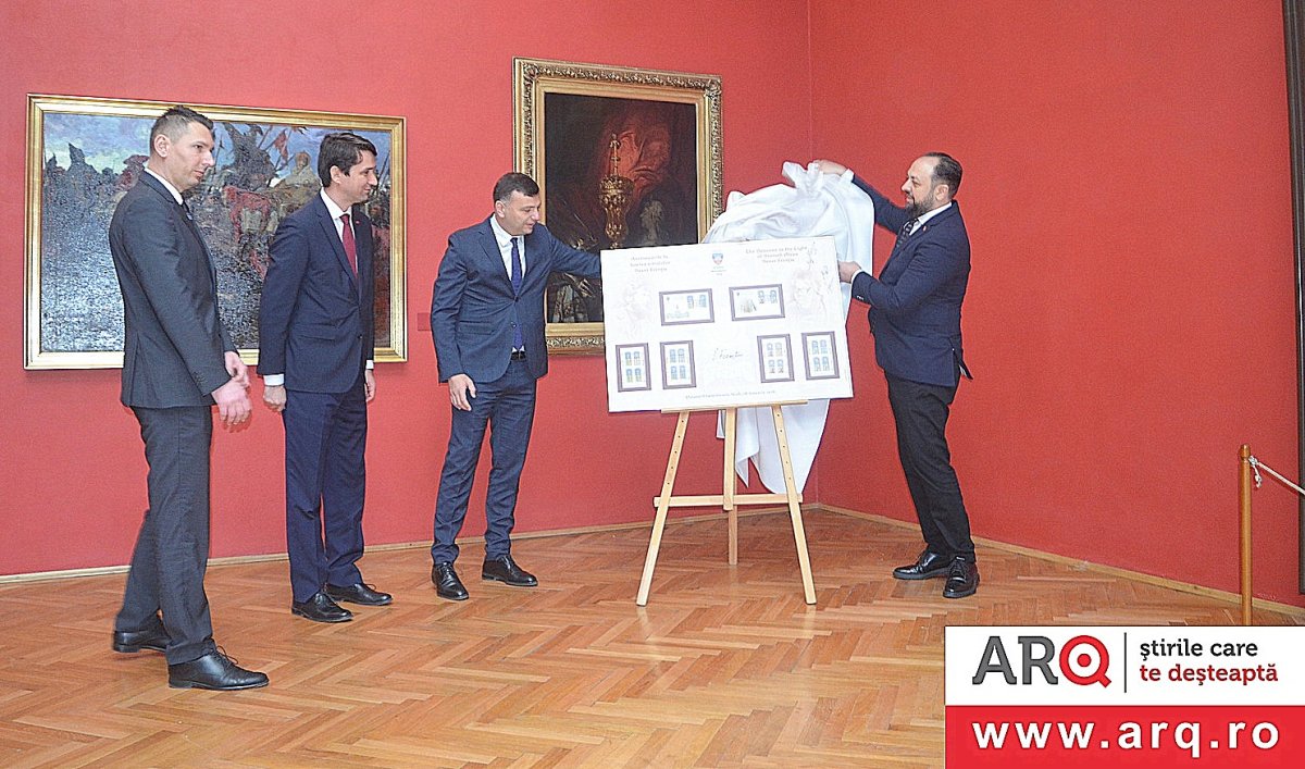 Iustin Cionca: „Aradul, promovat printr-o serie de timbre, de Romfilatelia!”