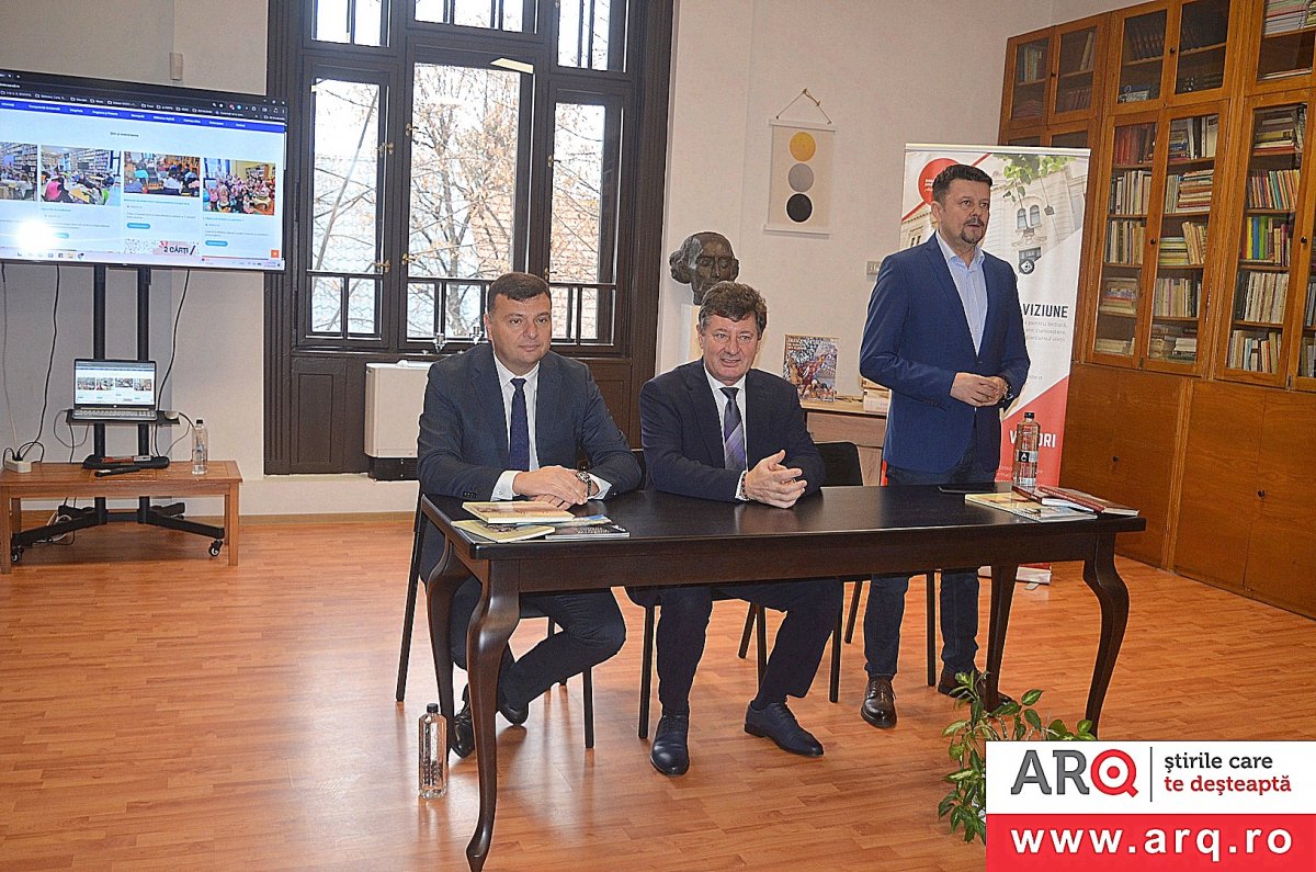 Biblioteca Județeană „Alexandru D. Xenopol” Arad, redeschisă cu trei luni înainte de finalizarea proiectului de reabilitare energetică