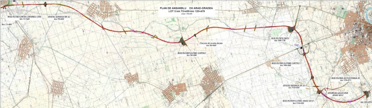 Drumul expres Arad-Oradea are toate contractele de execuție semnate; azi s-a parafat înțelegerea pentru Lotul 3