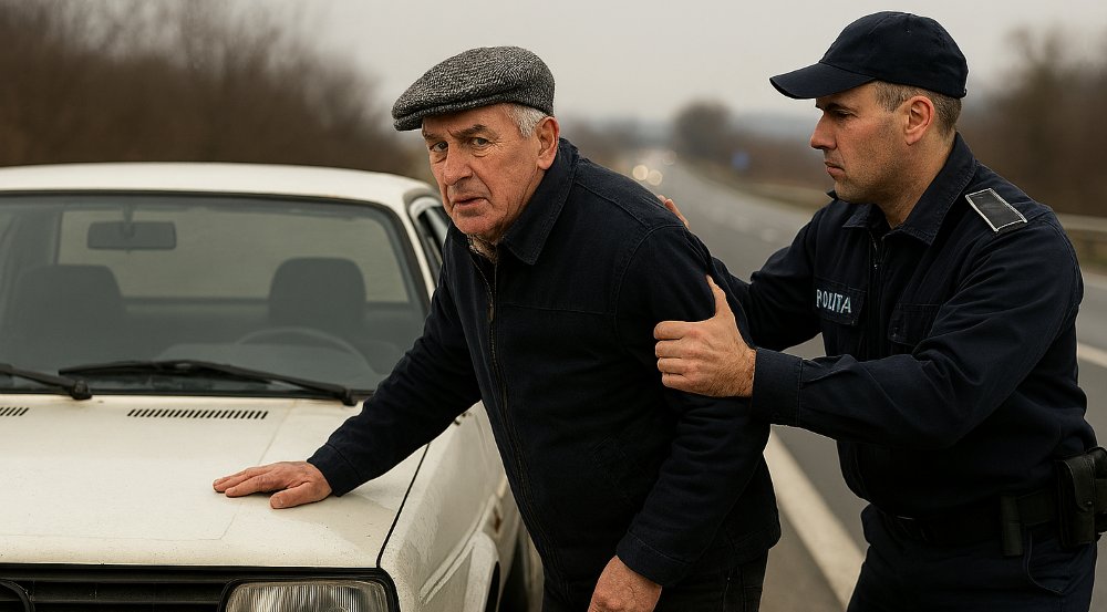 Lipova - capitala creativității auto: cartonul, noua plăcuță de înmatriculare, dacă tot ți-a luat Poliția numerele