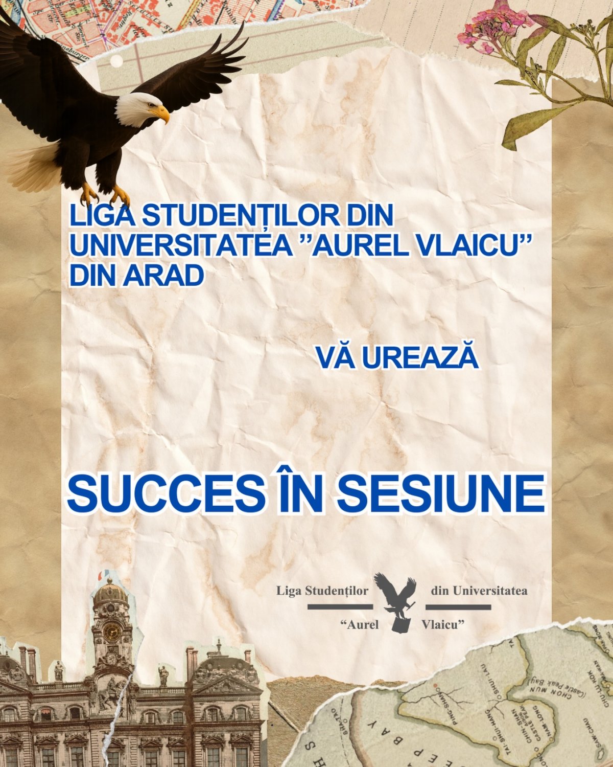 Liga studenților UAV vă urează succes în sesiune!