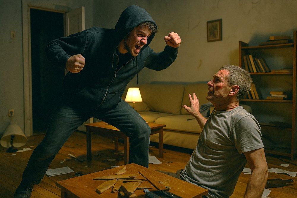 Tentativă de tâlhărie la Lipova: victima a fost lovită în cap cu pumnii, picioarele și o... oală