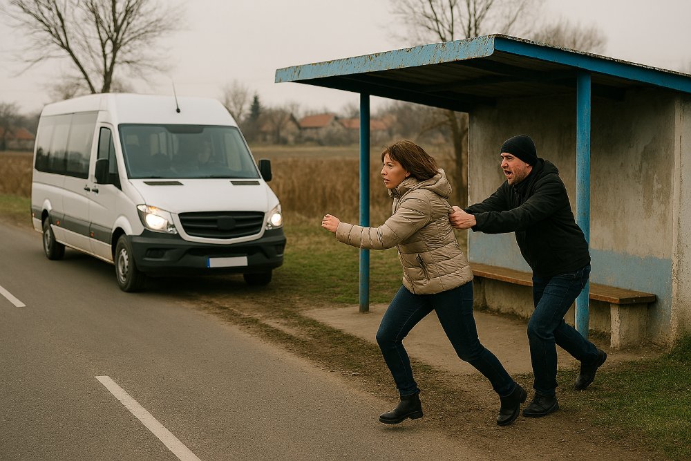 Și-a alergat soția în jurul microbuzului: control judiciar pentru încălcarea ordinului de protecție la Mișca