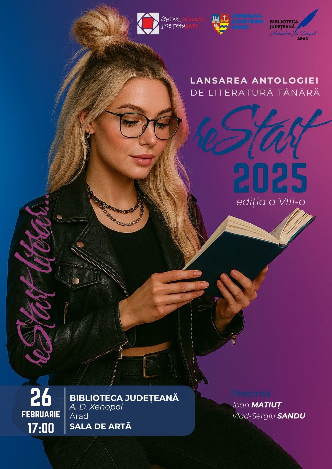 Lansarea antologiei de literatură tânără „reStart 2025” – ediția a VIII-a