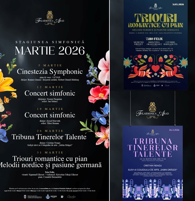 Prima lună de primăvară - între simfonic, crossover și muzică de cameră