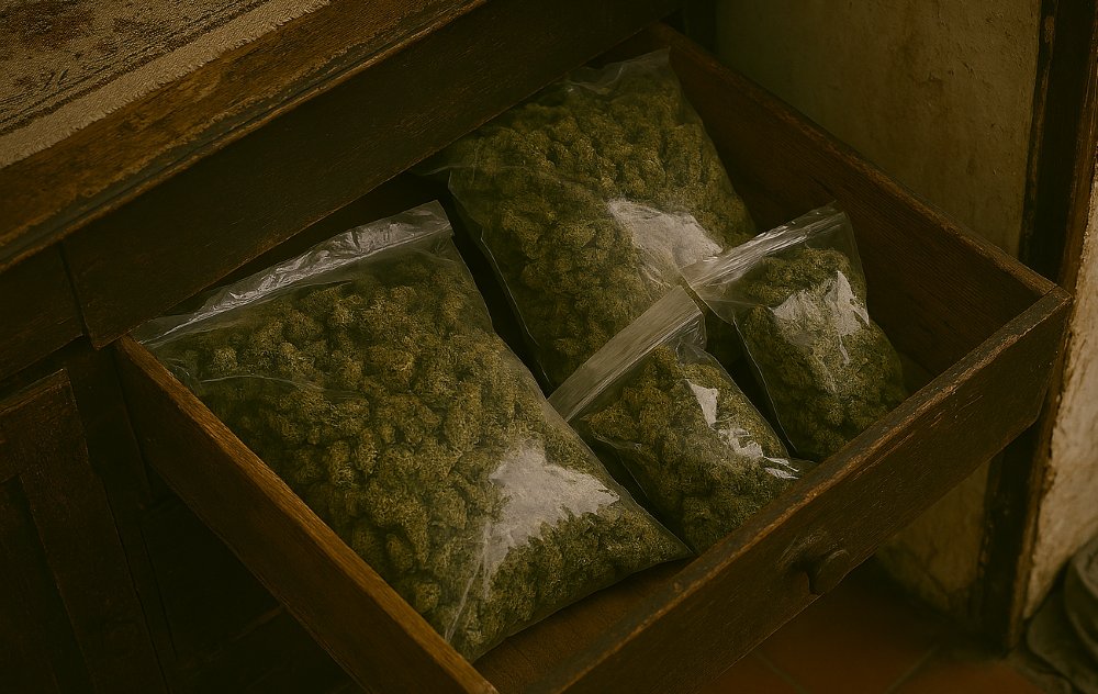 Canabis din Cehia, livrat pe A1 – doi traficanți arestați la Nădlac II