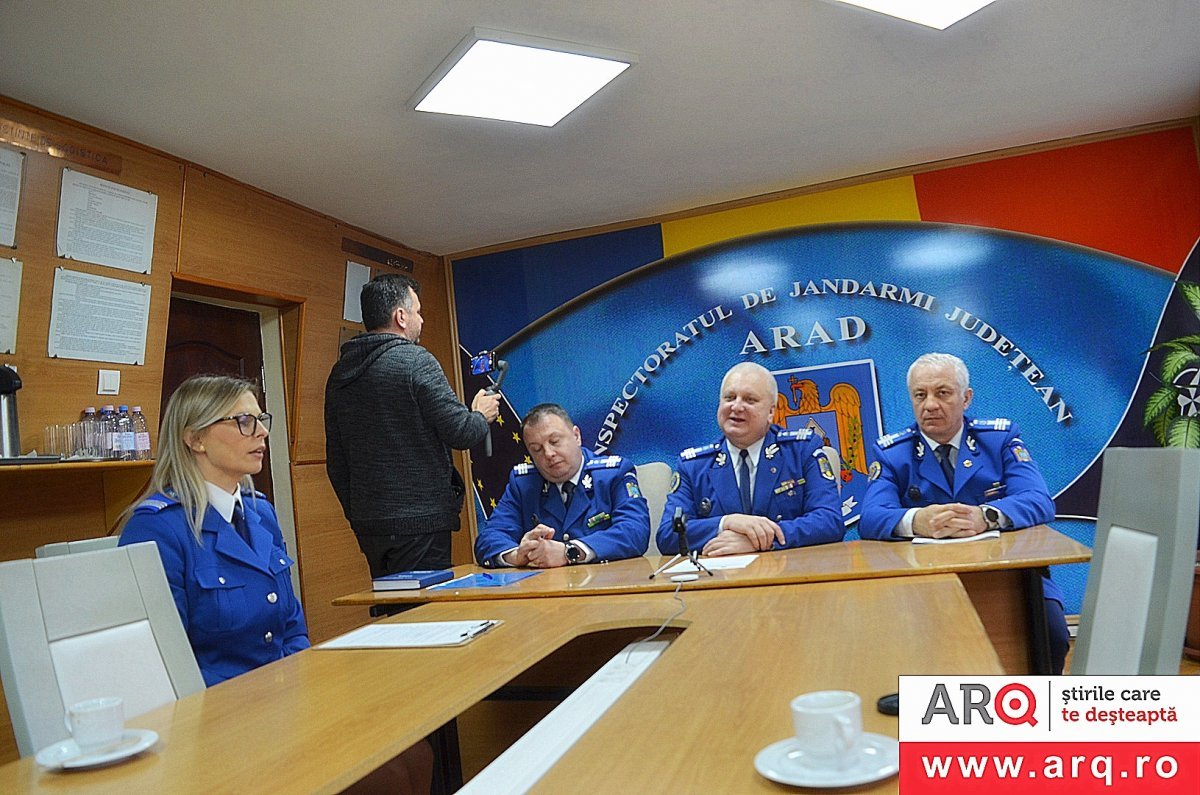 EVALUAREA  ACTIVITĂŢII ȘI A REZULTATELOR OBȚINUTE DE CATRE  INSPECTORATUL DE JANDARMI JUDEŢEAN ARAD  ÎN ANUL 2025